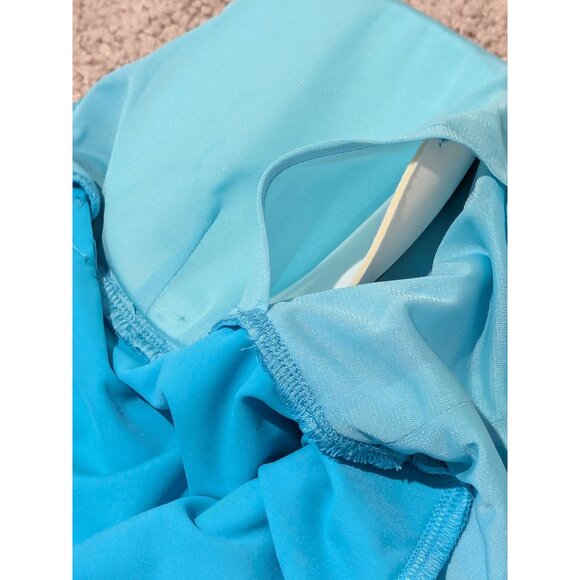 Muse Boston Proper Turquoise Halter Dress Size 12 Prom Wedding NWT-707LP - Picture 10 of 15